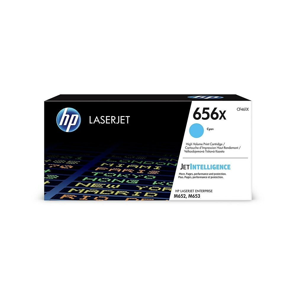 HP Cartouche Laser Originale Cyan (22 000 pages)  - 656X - CF461X