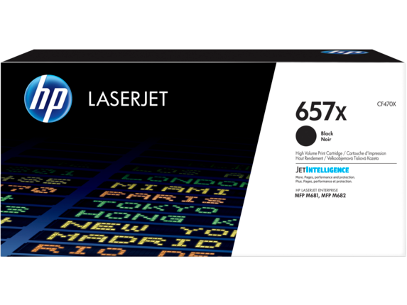 HP Cartouche Laser Originale Noire (28 000 pages)  - 657X - CF470X