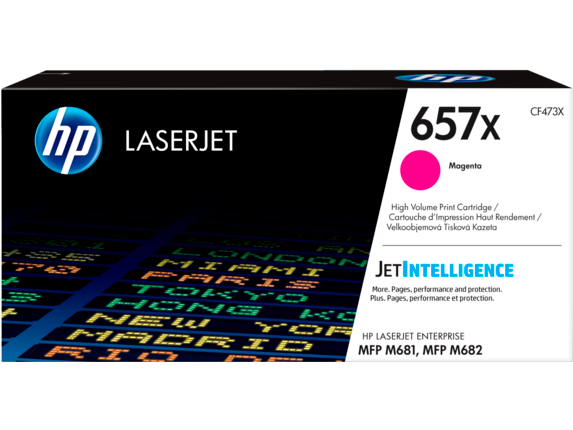 HP Cartouche Laser Originale Magenta (23 000 pages)  - 657X - CF473X