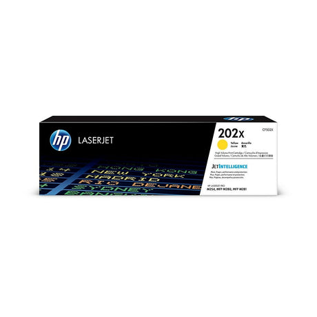 HP Cartouche Laser Originale Jaune (2 500 pages)  - 202X - CF502X