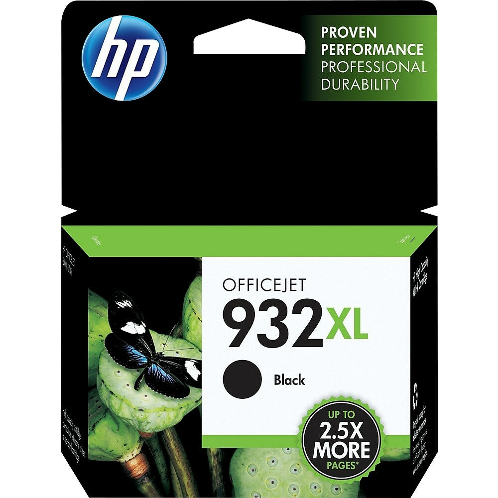 HP Cartouche Jet d'encre Originale Noire (1 000 pages)  - 932XL - CN053AN