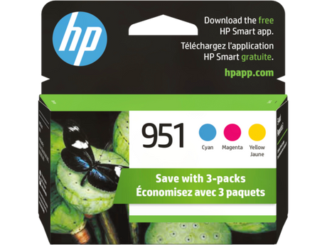 HP Cartouche Jet d'encre Originale CMY (700 pages)  - 951 - CR314FN