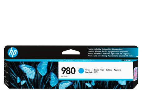 HP Cartouche Jet d'encre Originale Cyan (6 600 pages)  - 980 - D8J07A