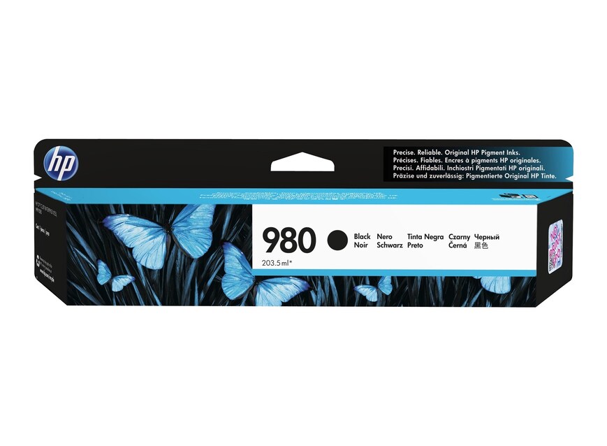 HP Cartouche Jet d'encre Originale Noire (10 000 pages)  - 980 - D8J10A