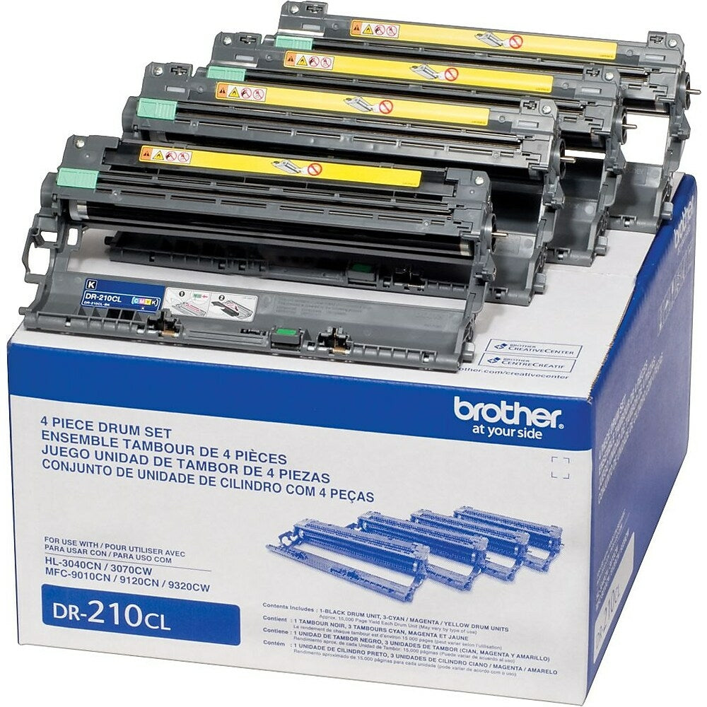 Tambour laser original Brother CMYK (15 000 p.) - DR210CL