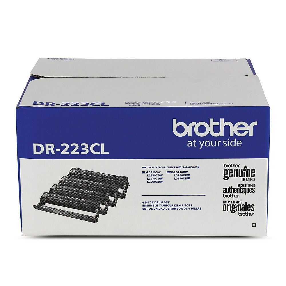 Tambour laser original Brother CMYK - ensemble de 4 (18 000 p.) - DR223CL