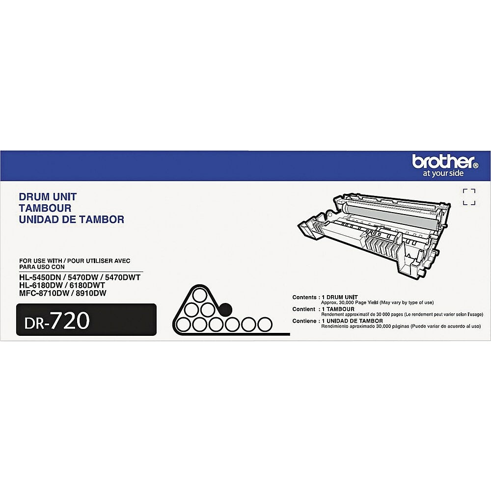 Tambour laser original Brother Noir (30 000 p.) - DR720