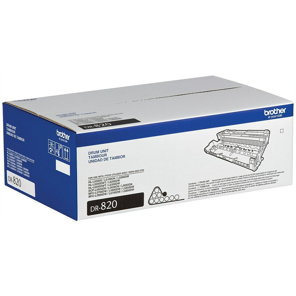 Tambour laser original Brother Noir (30 000 p.) - DR820