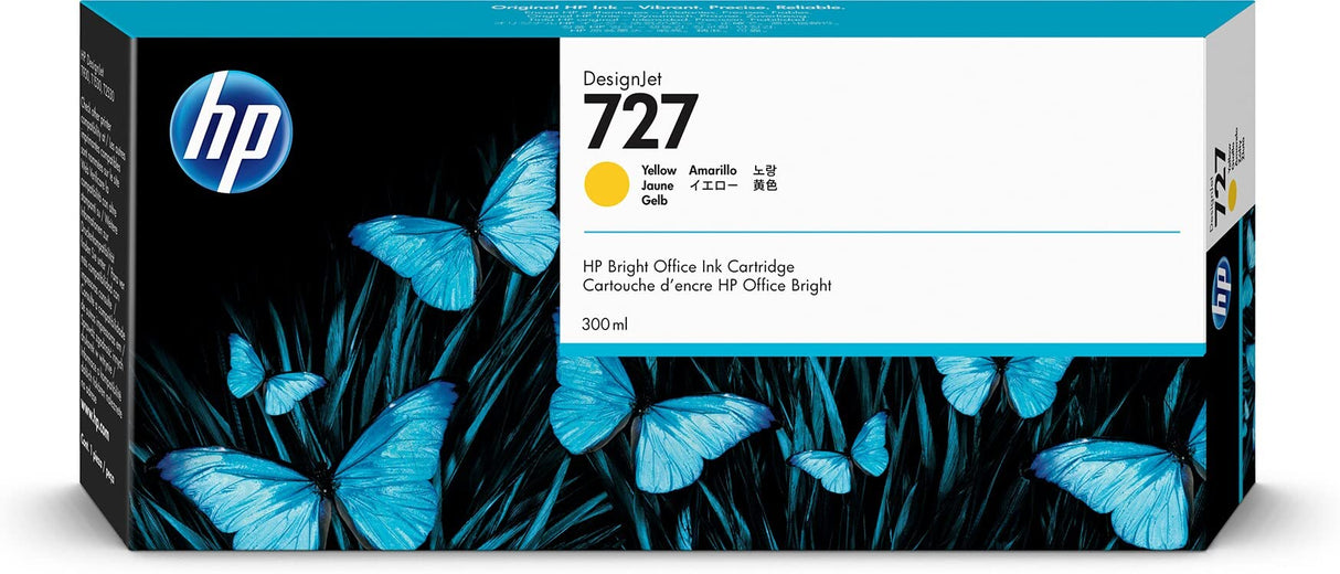 HP Cartouche Jet d'encre Originale Noire, Photo 300 ml  - 728 - F9J79A
