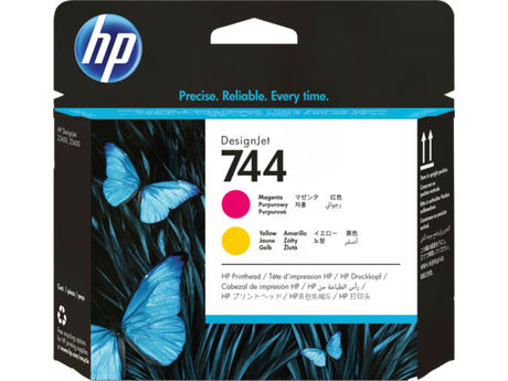 HP Tête d'impression Jet d'encre Originale Magenta, et, jaune - F9J87A