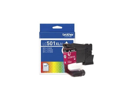 LC501XLMS - Cartouche jet d'encre originale Brother Magenta (500 pages)