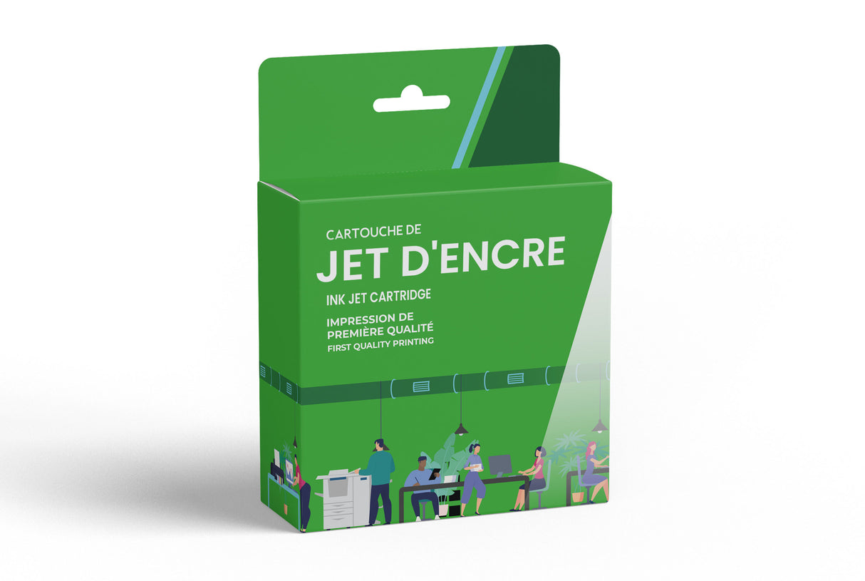 HP Cartouche Jet d'encre Compatible Jaune (490 pages)  - 2 - C8773WC-C