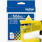 LC506XLYS - Cartouche jet d'encre originale Brother Jaune (1 500 pages)