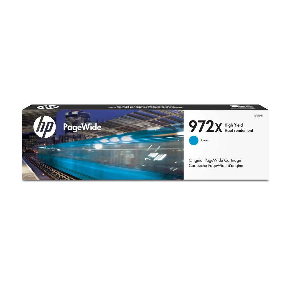 HP Cartouche Jet d'encre Originale Cyan (7 000 pages)  - 972XL - L0R98AN