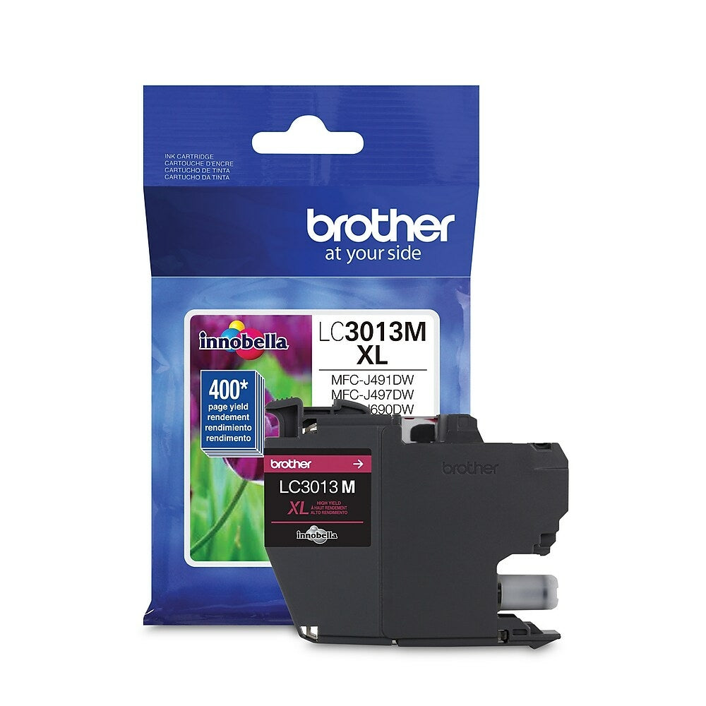 BROTHER Cartouche Jet d'encre Originale Magenta (400 pages) - LC3013MS
