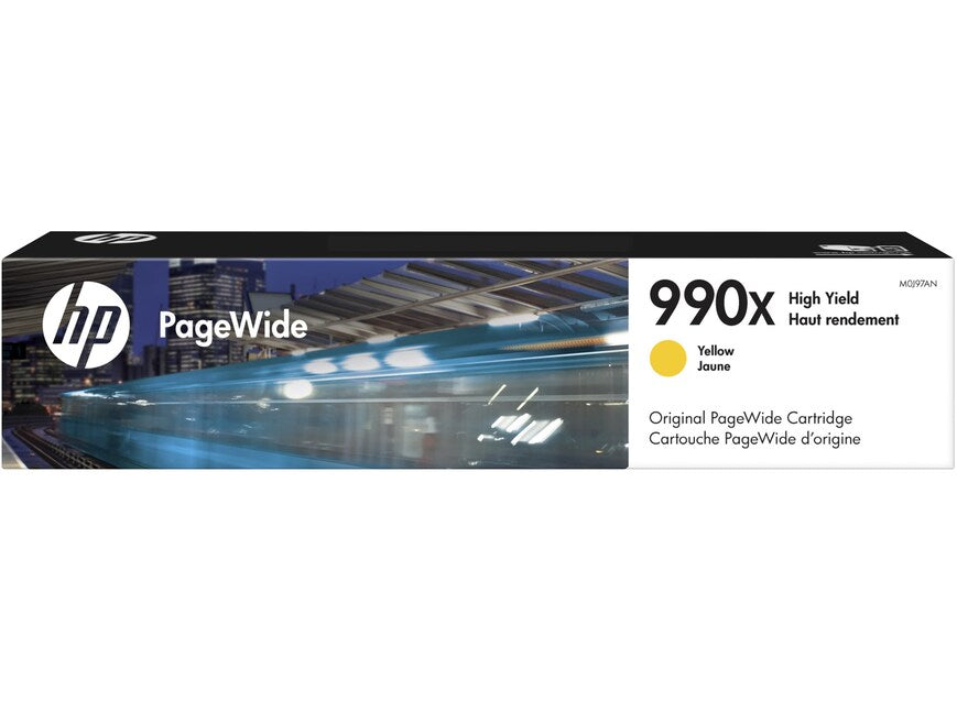 HP Cartouche Jet d'encre Originale Jaune (16 000 pages)  - 990X - M0J97AN