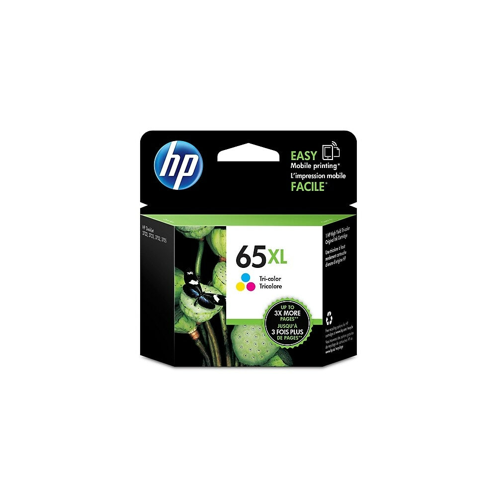 HP Cartouche Jet d'encre Originale CMY (300 pages)  - 65XL - N9K03AN