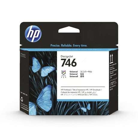 HP Tête d'impression Jet d'encre Originale Noire/couleur  - 746 - P2V25A