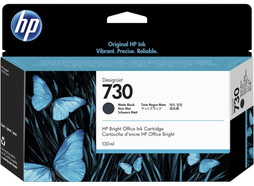 HP Cartouche Jet d'encre Originale Noire 130 ml  - 730 - P2V65A