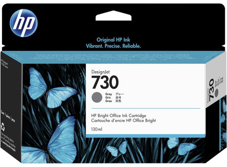 HP Cartouche Jet d'encre Originale Gris 130 ml  - 730 - P2V66A