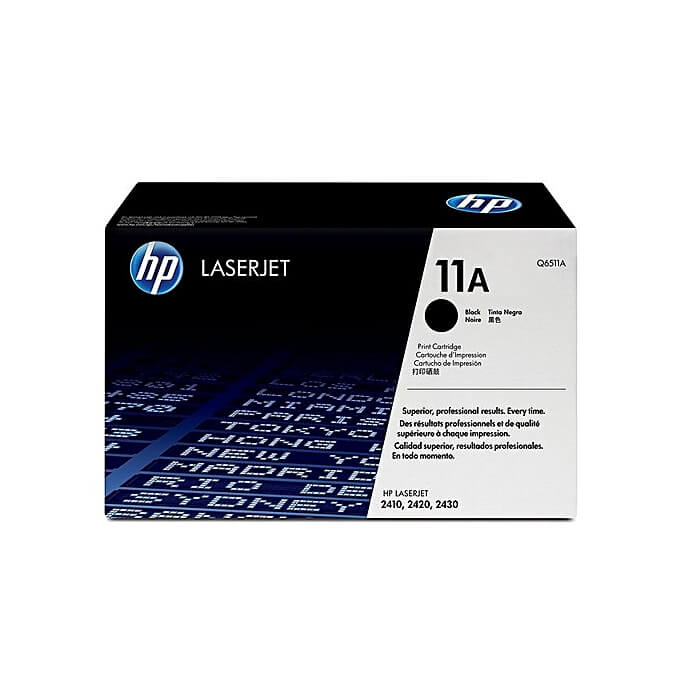 HP Cartouche Laser Originale Noire  - 11A - Q6511A