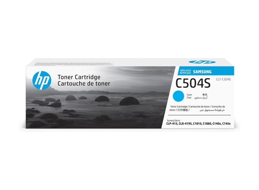 SAMSUNG Cartouche Laser Originale Cyan (1 800 pages)  - CLT-C504S - SU029A