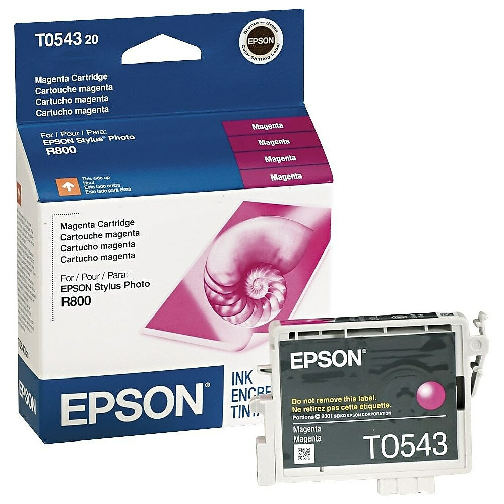 EPSON Cartouche Jet d'encre Originale Magenta (400 pages)  - T054 - T054320