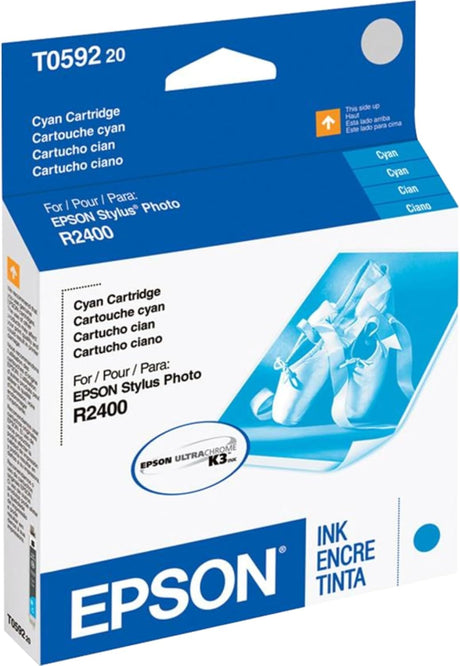 EPSON Cartouche Jet d'encre Originale Cyan (440 pages)  - T059 - T059220