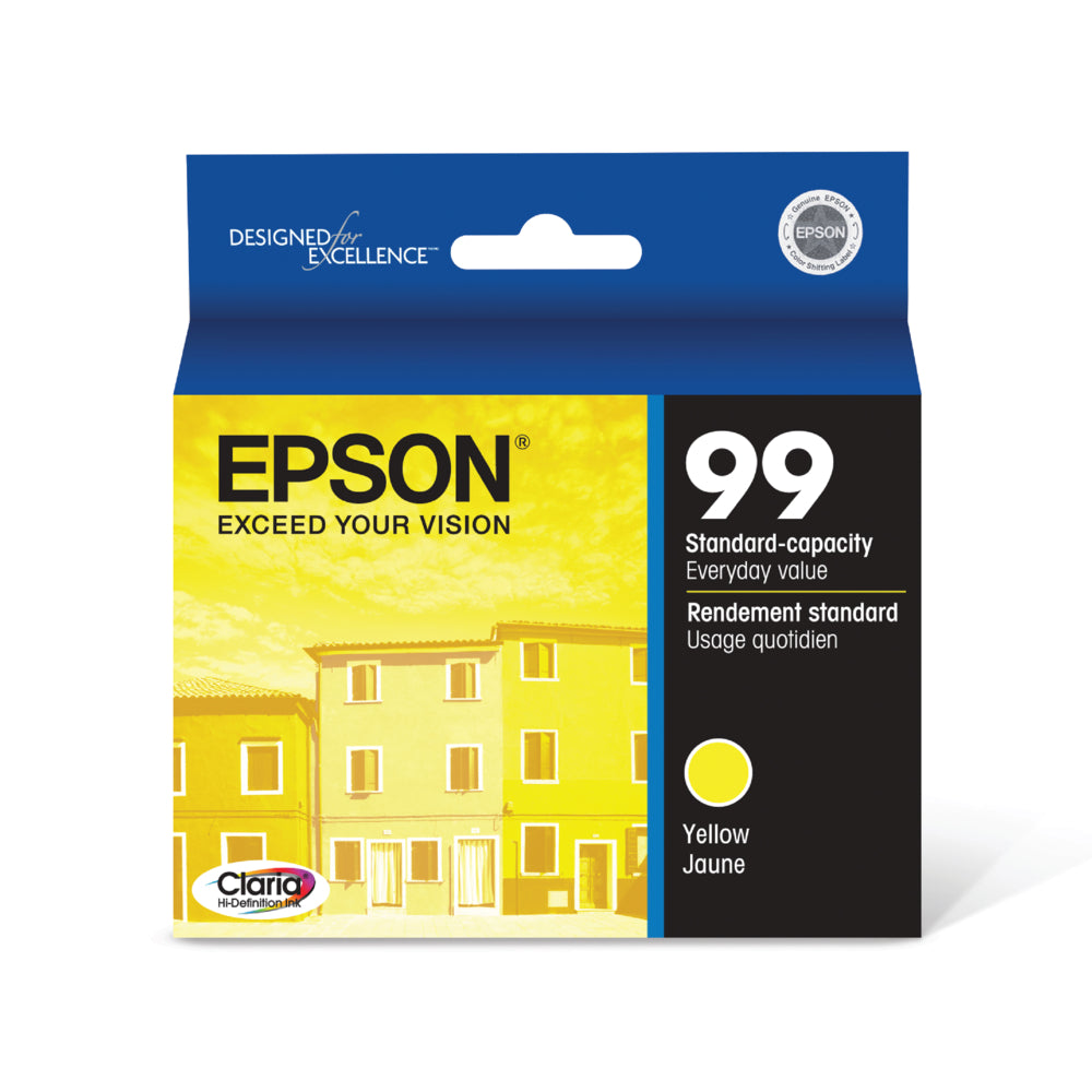 EPSON Cartouche Jet d'encre Originale Jaune (500 pages)  - T099 - T099420-S