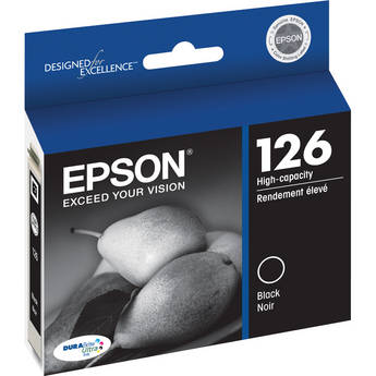 EPSON Cartouche Jet d'encre Originale Noire (740 pages)  - T126 - T126120-S