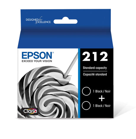 EPSON Cartouche Jet d'encre Originale Noire (300 pages)  - T212 - T212120-D2