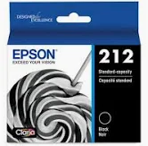 EPSON Cartouche Jet d'encre Originale Noire (150 pages)  - T212 - T212120