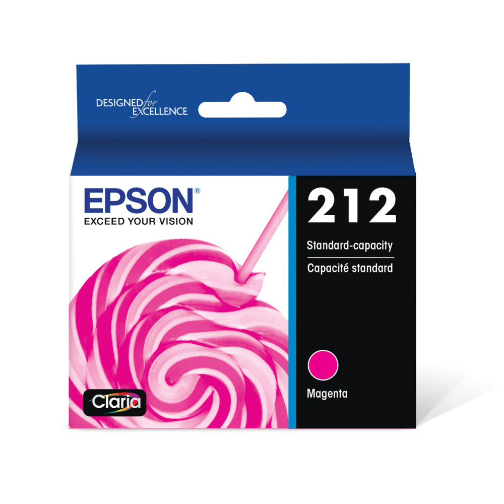 EPSON Cartouche Jet d'encre Originale Magenta (130 pages)  - T212 - T212320-S