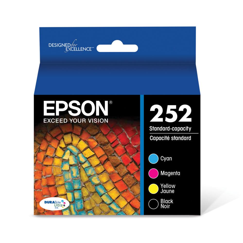EPSON Cartouche Jet d'encre Originale Noire/couleur (350 pages)  - T252 - T252120-BCS