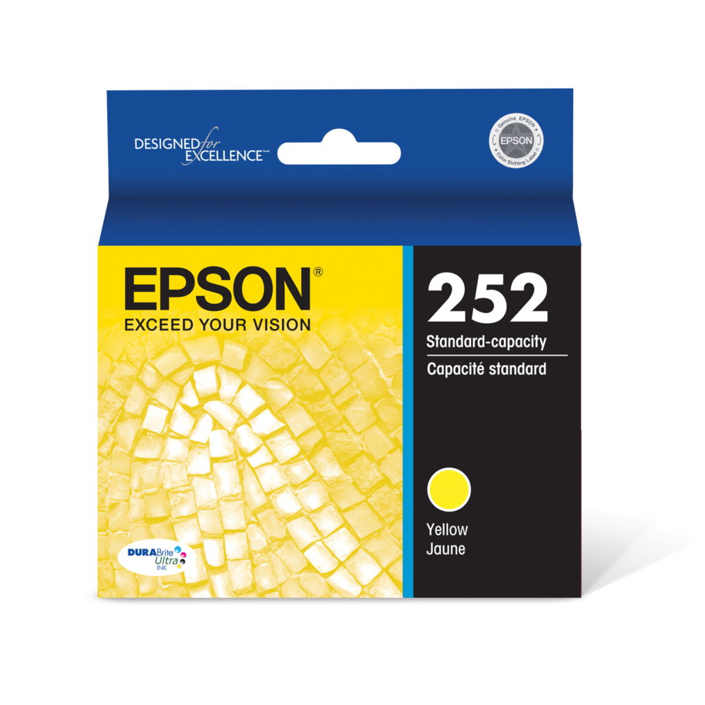 EPSON Cartouche Jet d'encre Originale Jaune (300 pages)  - T252 - T252420-S