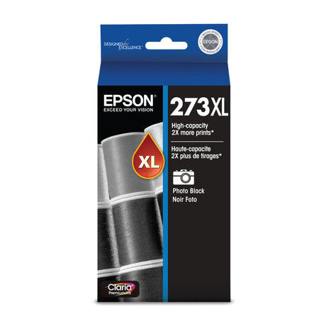 EPSON Cartouche Jet d'encre originale Noire (300 pages)  - T273 - T273XL120-S