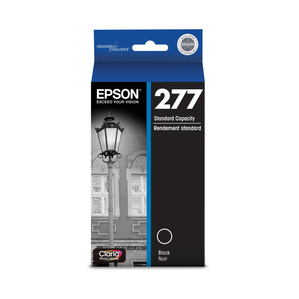 EPSON Cartouche Jet d'encre originale Noire (240 pages)  - T277 - T277120-S