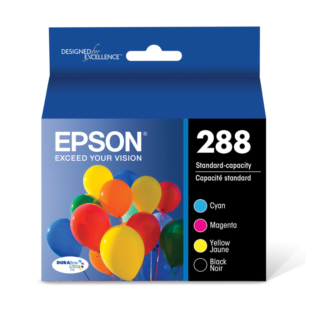 EPSON Cartouche Jet d'encre Originale CMYK (670 pages)  - T288 - T288120-BCS
