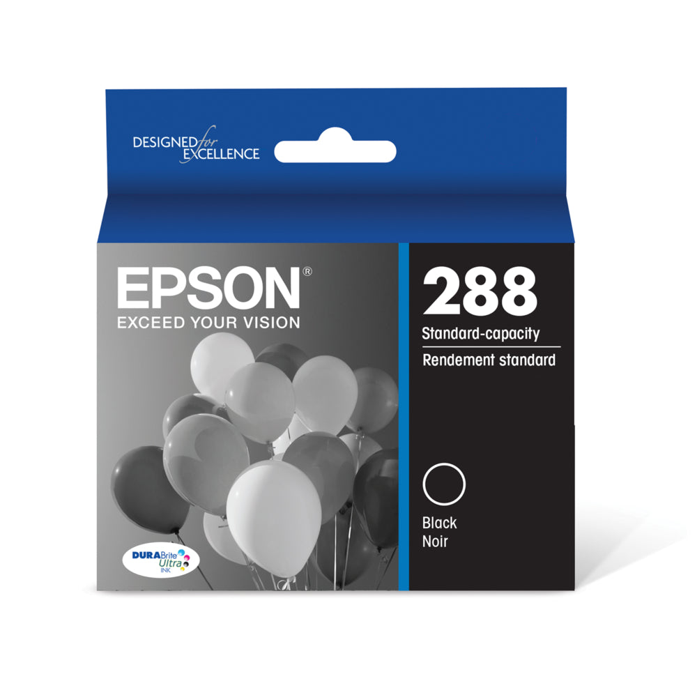 EPSON Cartouche Jet d'encre Originale Noire (175 pages)  - T288 - T288120-S