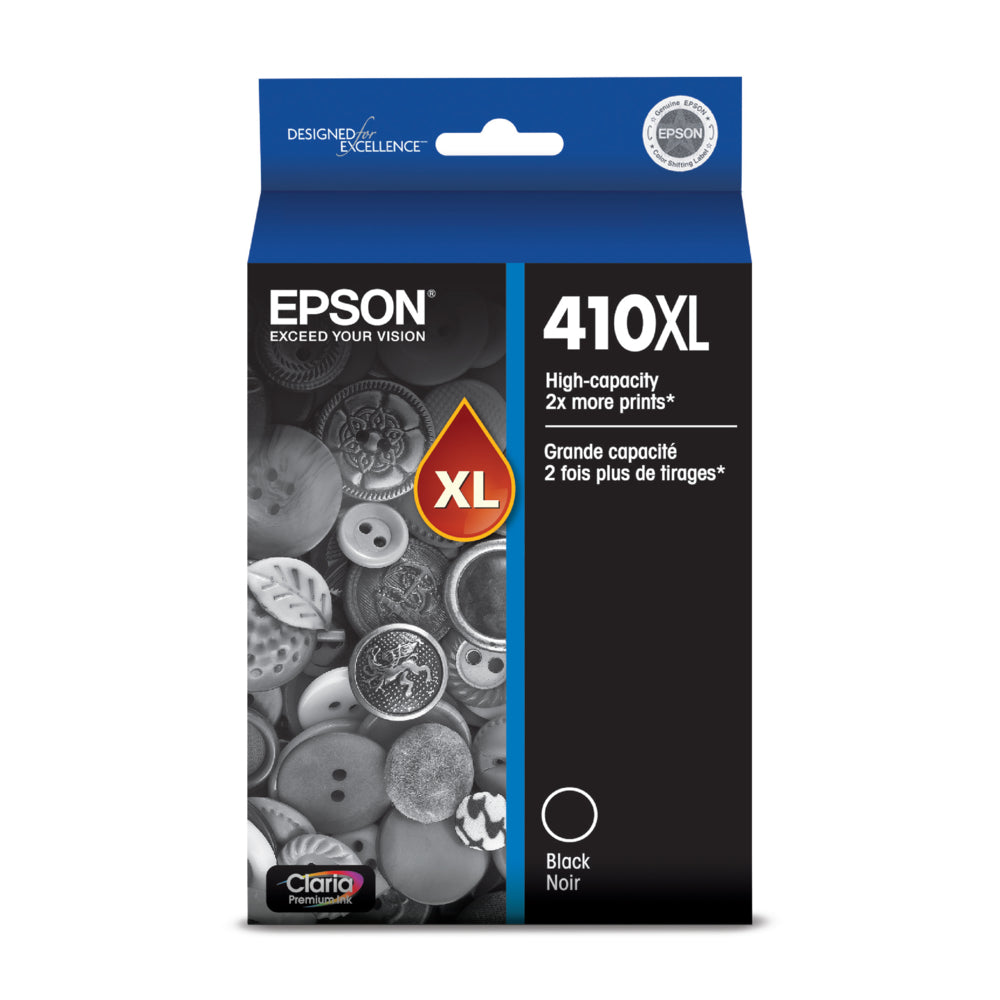 EPSON Cartouche Jet d'encre Originale Noire (500 pages)  - T410XL - T410XL020-S