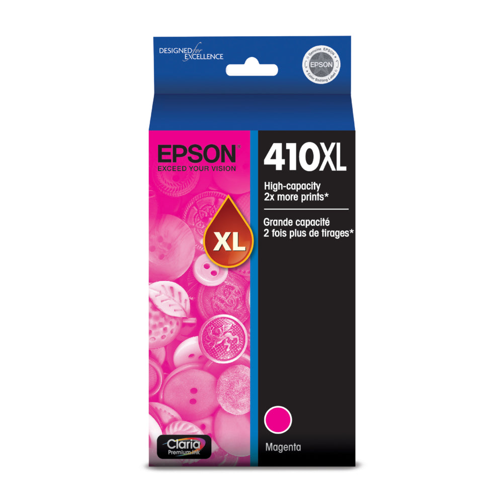 EPSON Cartouche Jet d'encre Originale Magenta (500 pages)  - T410XL - T410XL320-S