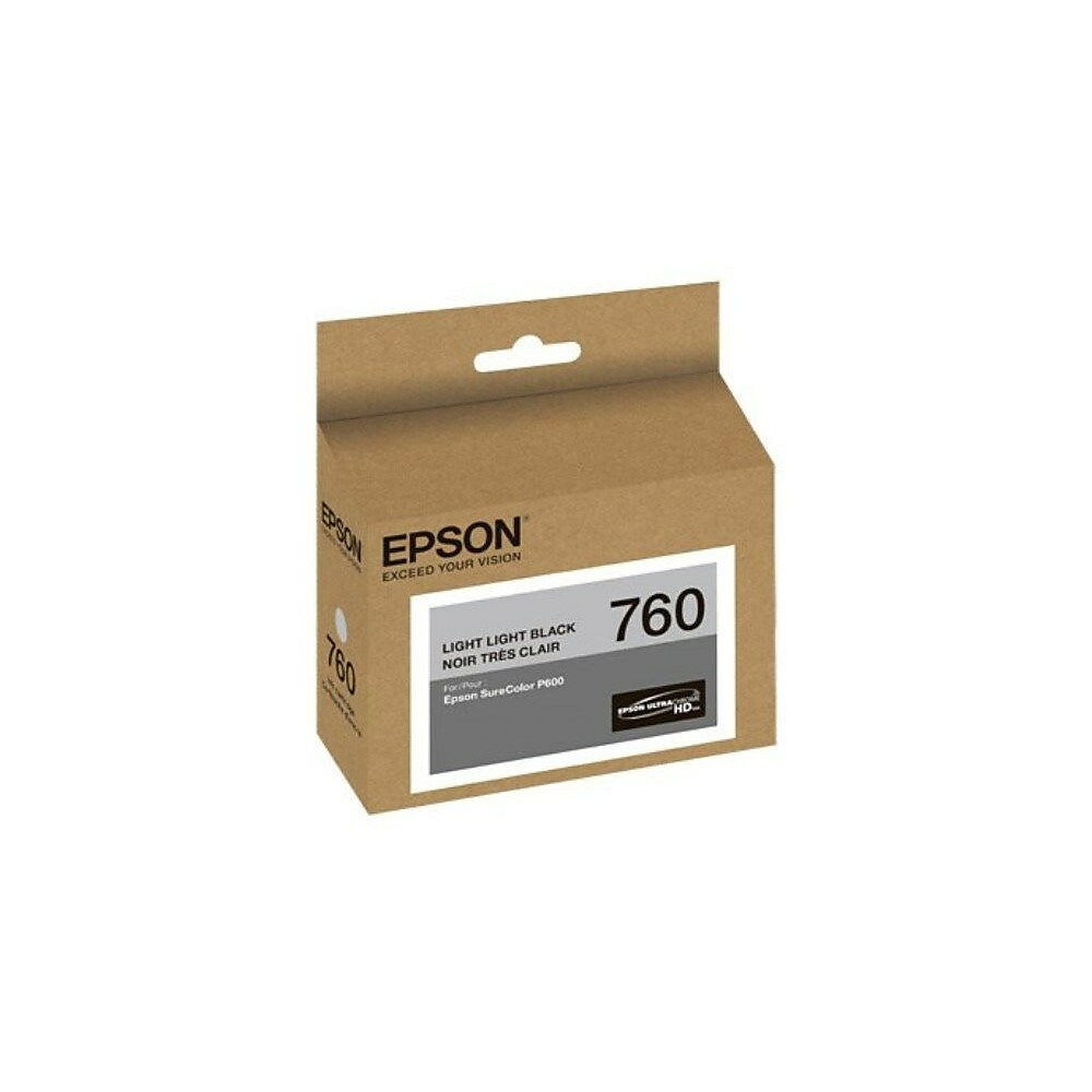 EPSON Cartouche Jet d'encre Originale Noire (200 pages)  - T760 - T760920