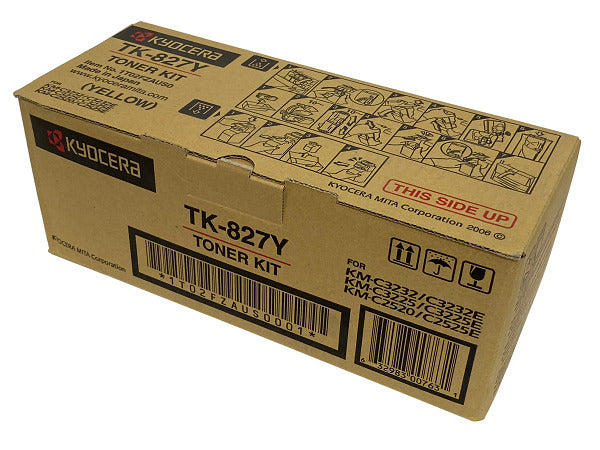 KYOCERA Cartouche Laser Originale Jaune (7 000 pages)  - 827Y - TK827Y