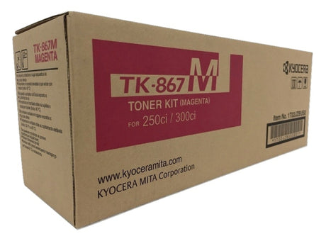 KYOCERA Cartouche Laser Originale Magenta (12 000 pages)  - 867M - TK867M