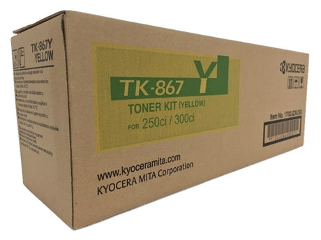 KYOCERA Cartouche Laser Originale Jaune (12 000 pages)  - 867Y - TK867Y