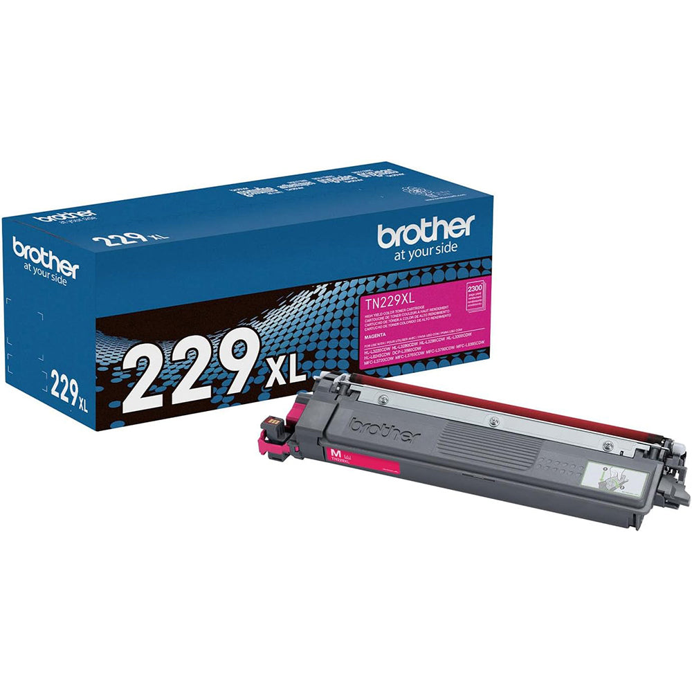 BROTHER Cartouche Laser Originale Magenta (2 300 pages) - TN229XLM