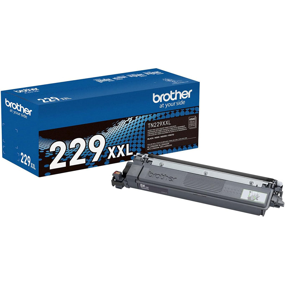 BROTHER Cartouche Laser Originale Noire (4 500 pages) - TN229XXLBK
