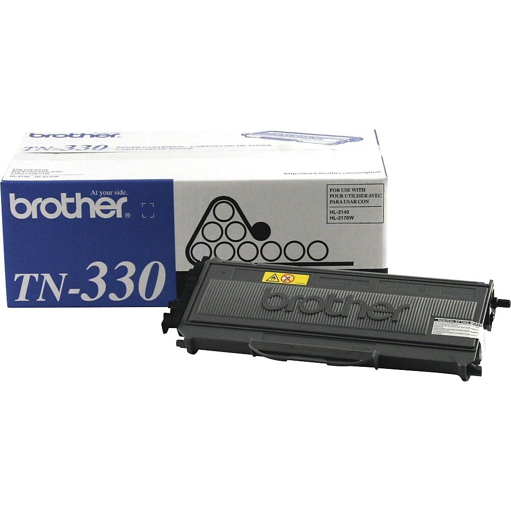 BROTHER Cartouche Laser Originale Noire (1 500 pages) - TN330