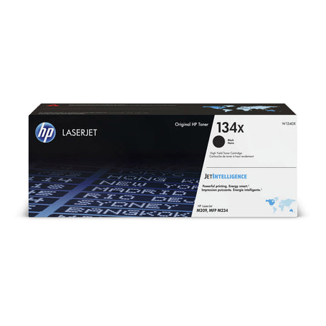 HP Cartouche Laser Originale Noire (2 400 pages)  - 134X - W1340X
