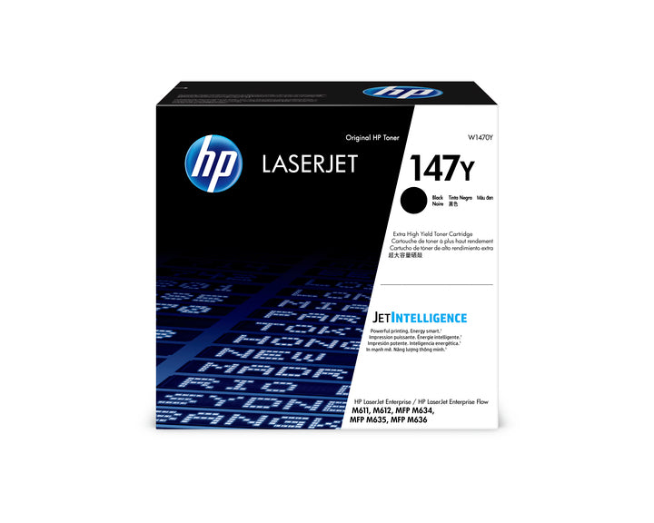 HP Cartouche Laser Originale Noire (42 000 pages)  - 147Y - W1470Y